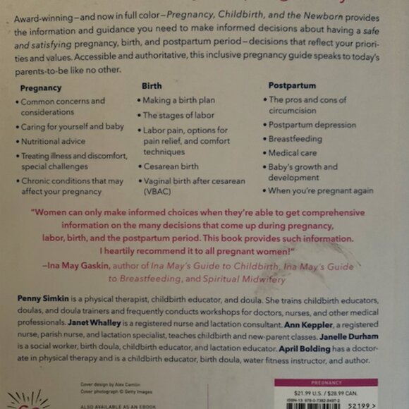 Pregnancy, Childbirth, And The Newborn: The Complete Guide book - Picture 3 of 3